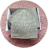 Islamic Men's Kufi Prayer Cap Muslim Men's Hat 100% Cotton Knitted - www.royalperfumesusa.com