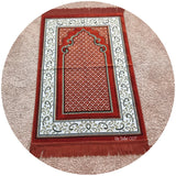 Islamic Prayer Rug Sajjadah Meditation Mat For Prayers Made in Turkey - www.royalperfumesusa.com