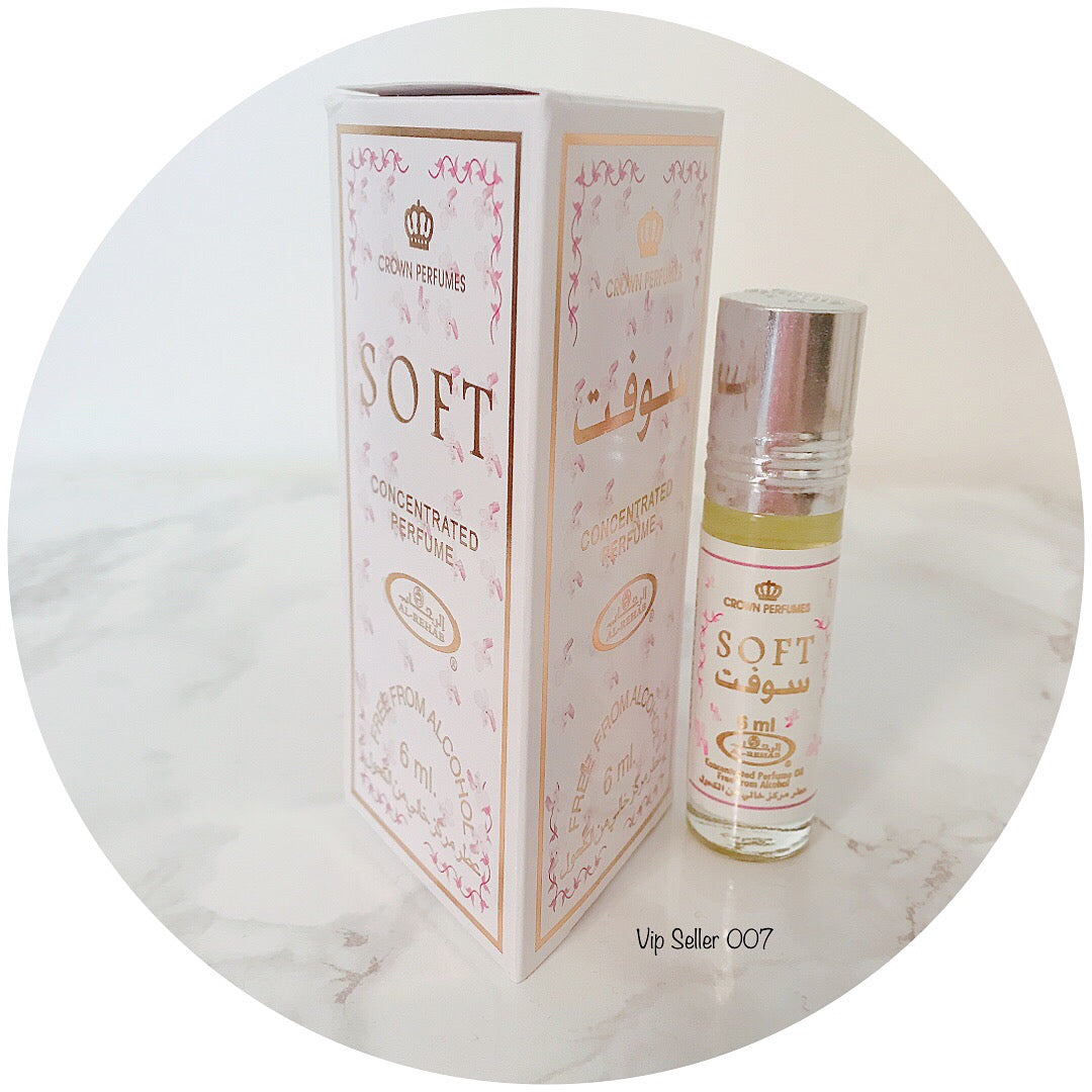 Soft by Al Rehab Concentrated Perfume Oil 6ml Roll-on