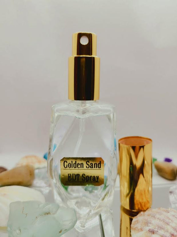Golden Sand - Al-Rehab Eau De Natural Perfume Spray- 35 ml (1.15 fl. oz)- 2  pack 