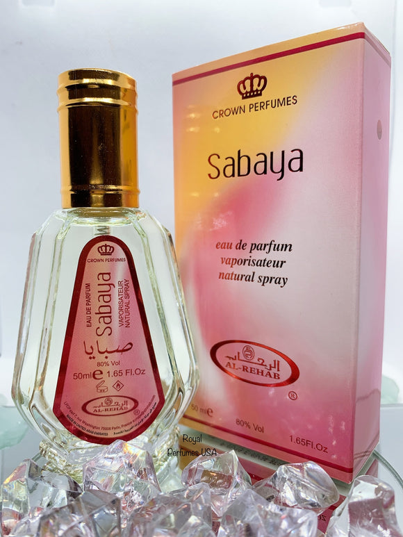 Sabaya By Al Rehab EDP 50 ml 100% Authentic Natural Perfume Spray - www.royalperfumesusa.com
