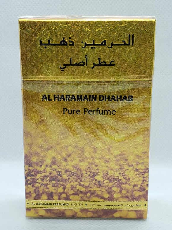 Al-Haramain Dhahab Oriental Concentrated Body Perfume Oil 15ml Bottle Roll-on From UAE - www.royalperfumesusa.com