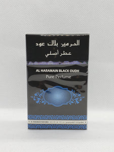 Al-Haramain Black Oudh Oriental Concentrated Body Perfume Oil 15ml Bottle Roll-on From UAE - www.royalperfumesusa.com