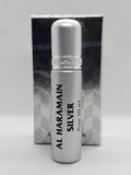 Al-Haramain Silver Oriental Concentrated Body Perfume Oil 10ml Bottle Roll-on From UAE - www.royalperfumesusa.com