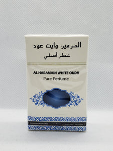Al-Haramain White Oudh Oriental Concentrated Body Perfume Oil 15ml Bottle Roll-on From UAE - www.royalperfumesusa.com