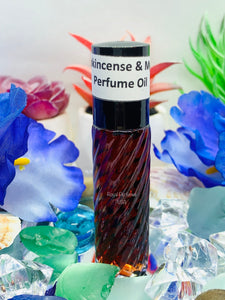 Frankincense And Myrrh Type 100% Natural Pure Body Perfume Oil Roll-on! (Unisex)