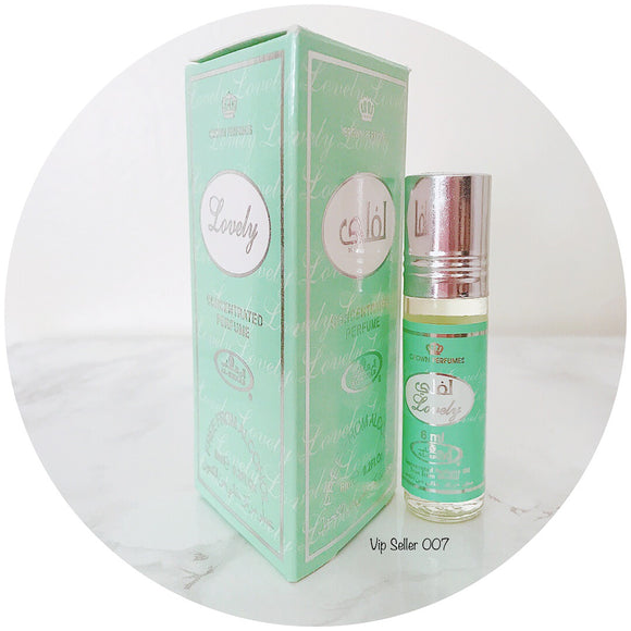 Lovely by Al Rehab Concentrated  Perfume Oil Roll-on 6ml - www.royalperfumesusa.com
