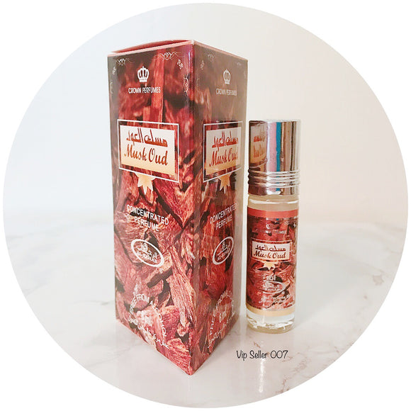 Musk Oud by Al-Rehab Concentrated Perfume Oil 6ml Roll-on - www.royalperfumesusa.com