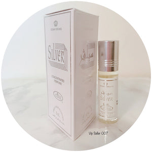 Silver by Al-Rehab Concentrated Perfume Oil 6ml Roll-on - www.royalperfumesusa.com