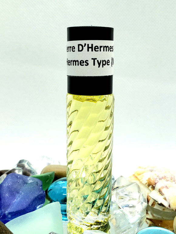 Terre D'Hermes By Hermes Type 100% Natural Pure Body Perfume Oil Roll-on For Men - www.royalperfumesusa.com